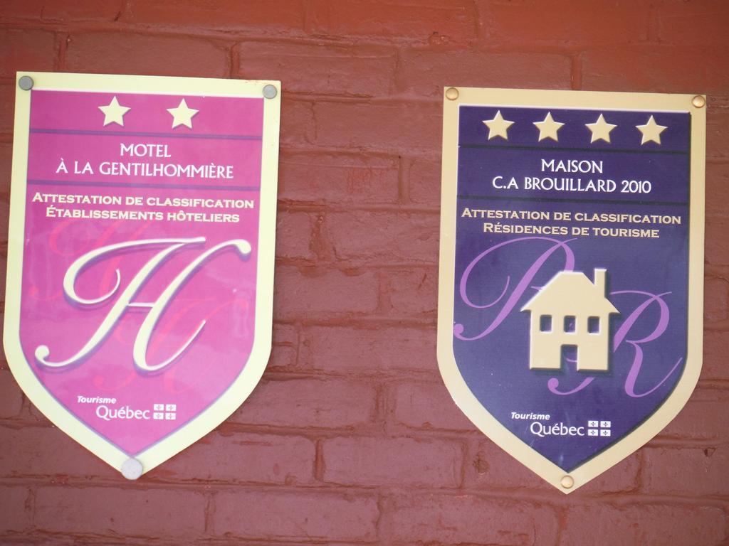 Saint-Siméon La Gentilhommiereモーテル エクステリア 写真
